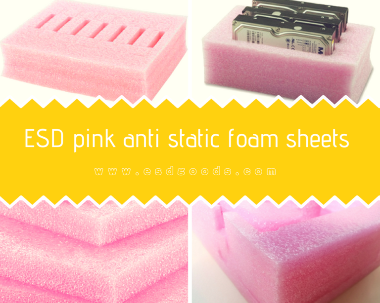ESD Pink Anti Static Foam SheetsESD Safe Foam Where to Buy