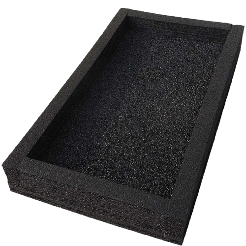 anti static foam tray black