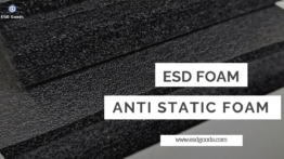 Anti static black foam