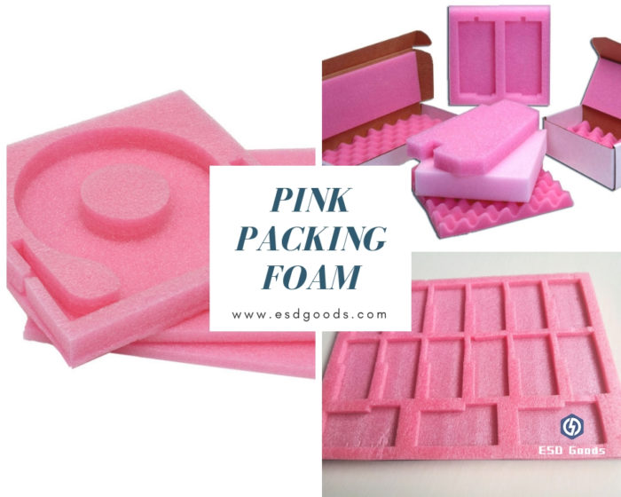 Pink Eggcrate Anti Static Density Foam 12" x 12" Packing Insertion Set++++
