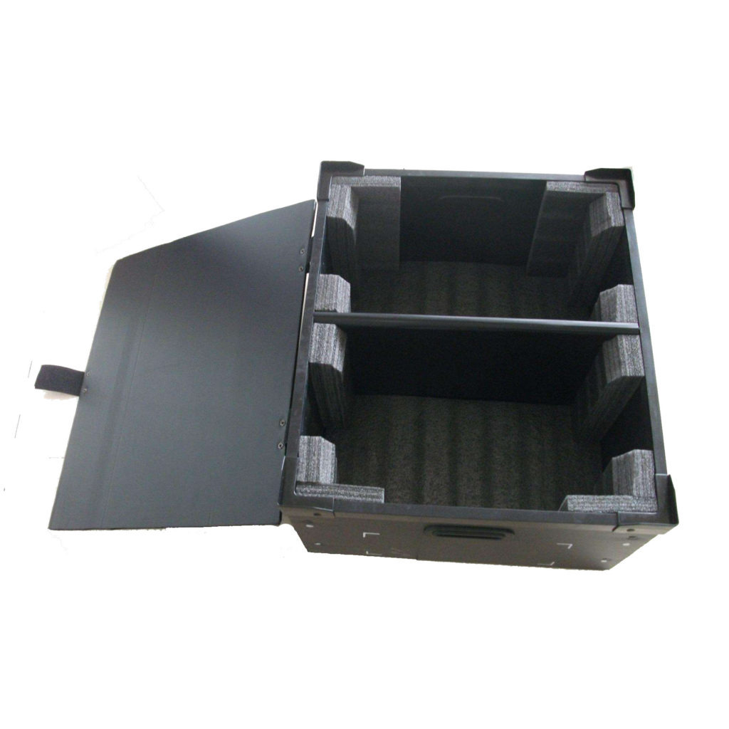 PP corrugated box with shockproof layer