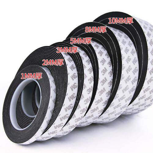 different sizes esd foam tape