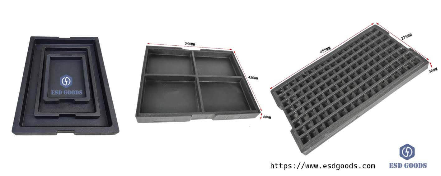ESD Foam Injection Molding Trays